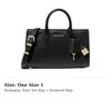 MICHAEL KORS Scarlett Leather Shoulder Bag, Crossbody Bag, Handbag Mini Women's Black 32F4GETC0L-BLACK