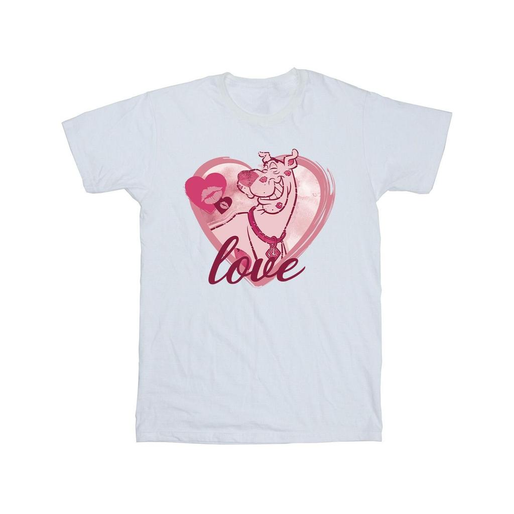 Scooby Doo Girls Love Kisses Cotton T-Shirt