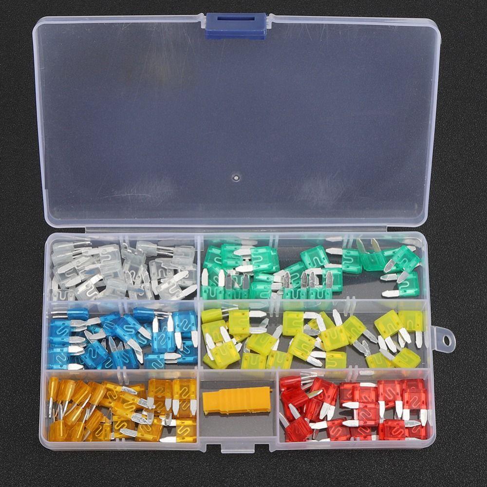 120PCS Low Profile Car Fuseing Mini Size Automotive Assortment Kit Car Set Car Protection