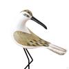 Wooden Seagull Figurine Coastal Decor Craft Bird Statue Mediterranean Design for Bathroom Dining