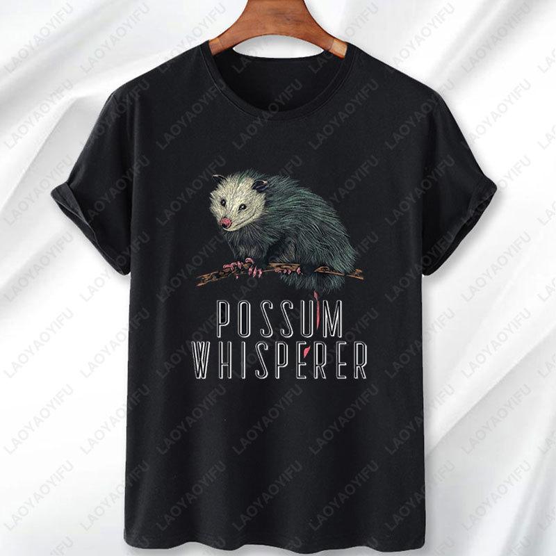 НОВЫЙ ОГРАНИЧЕННЫЙ Дизайн Уличного Кота Possum Лучшая Идея для Подарка Футболка из Модала Мужская Женская Camisetas Винтажная Классическая Мода Уличная Одежда Футболка Подарок