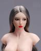 TOYBARJAPAN 1/6 Детали Фигурки Действия SUPER DUCK SDH050 Жемчужно-Белая Кожа Красивая Девушка Действующие Глаза Подвижные Глаза Жвачка в Комплекте Азиатская Красота Женская Голова