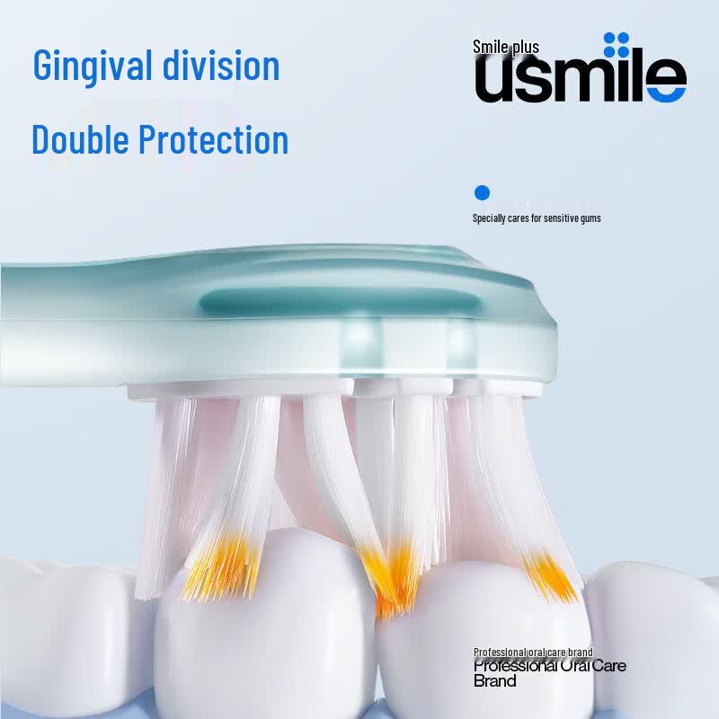 Usmile Electric Toothbrush Replacement Brush Heads CN plug (adapter included)