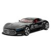 Mercedes-Benz AMG Vision Gran Turismo 1:24 Литая модель гоночного автомобиля из сплава с механизмом обратного хода, глянцевый черный