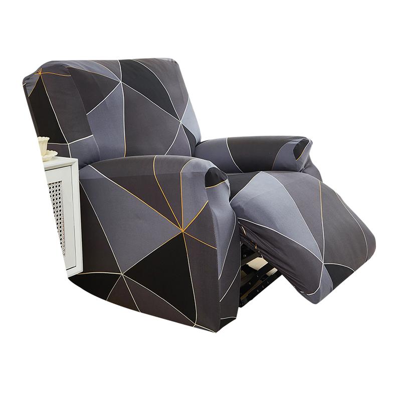 1/2/3 Seats Stretch Floral Recliner Cover Split Relax All-Inclusive Chair Cover Lounger Couch Sofa Armchair Slipcovers
