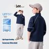 LeeKids Retro Sun Protective Half-Zip Long Sleeve T-Shirt
