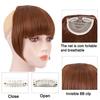 Fringe Bangs Synthetic Hair Extensions Clip In Bangs 6 Inch Short Straight Hairpiece Front Neat Bang Two Side Blonde