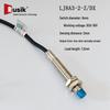Гонконг Ruisike LJ8A3-2-Z/DX M8 Железный индуктивный датчик приближения, нормально замкнутый, DC6-36V, 2 мм обнаружения