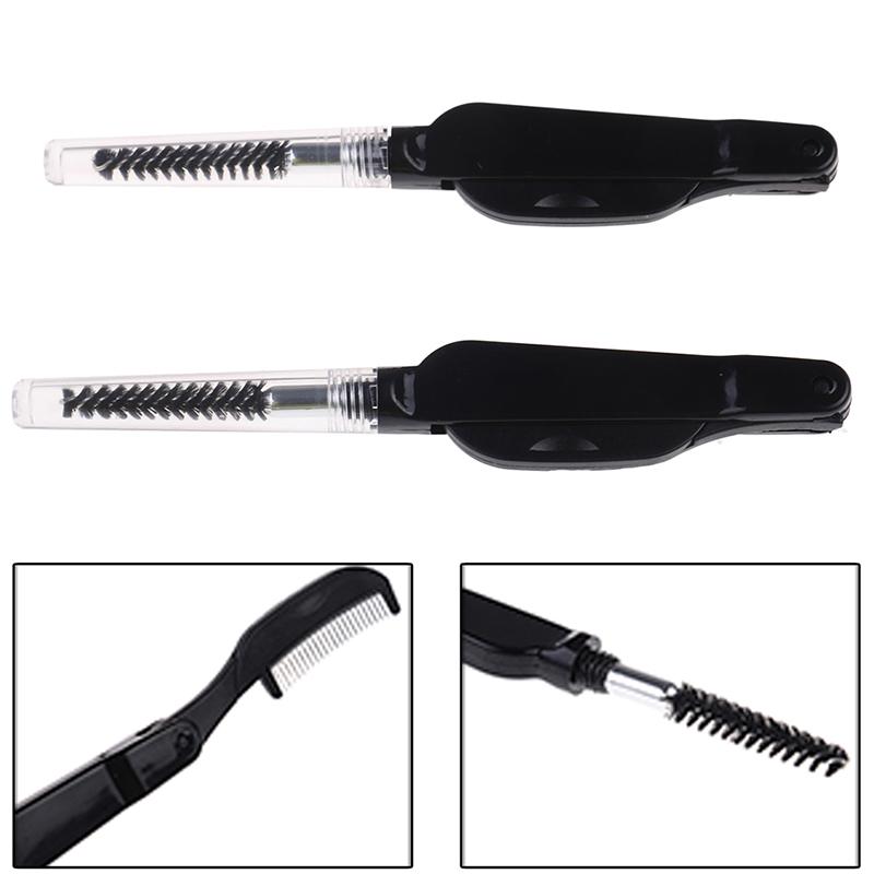 Складная кисть для ресниц, складная тушь для ресниц, расческа для бровей, кисть для красоты, инструмент