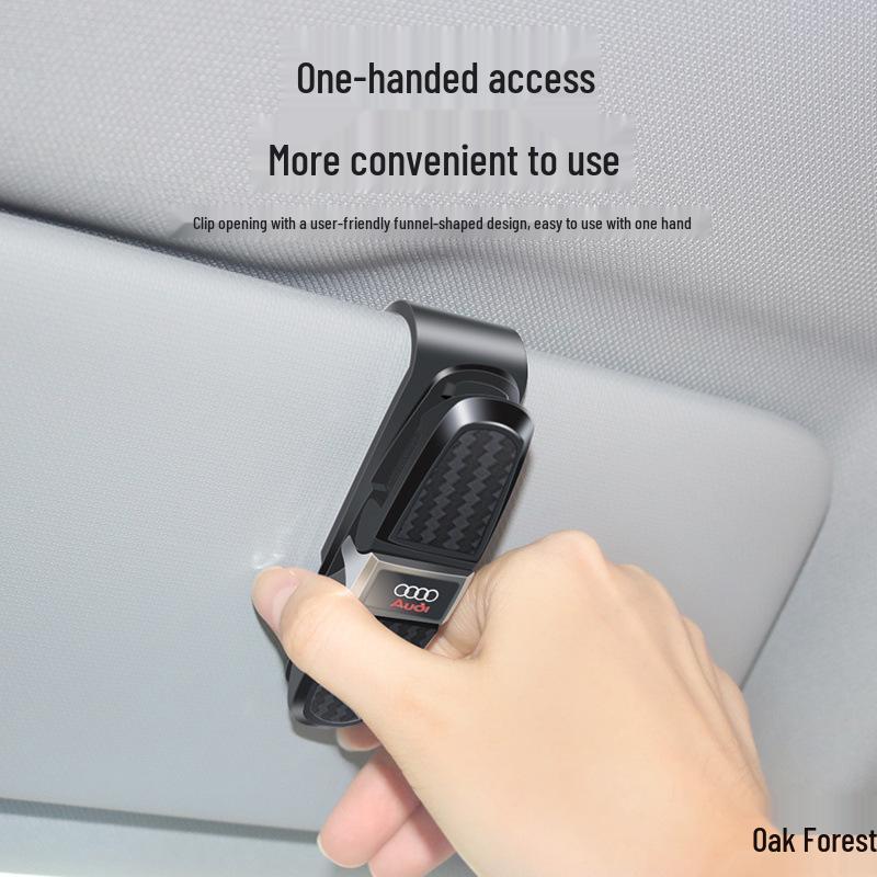 Многофункциональный держатель для солнцезащитных очков и клипса на солнцезащитный козырек