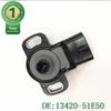 Оригинальный датчик положения дроссельной заслонки поворота направо, датчик TPS 13420-51E50 1342051E50, датчик TPS для SUZUKI