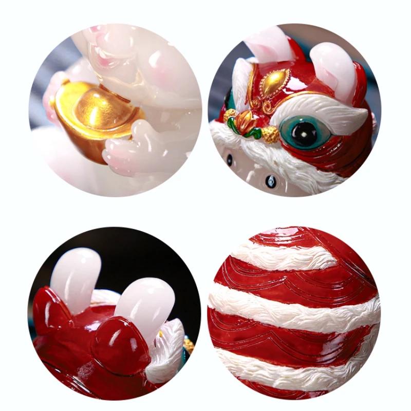 Знакомьтесь с меняющим цвет кроликом из воды, украшениями для домашних животных, домашними поделками, чайным сервизом со знаком зодиака Лев, аксессуарами для чайного стола