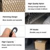 Car Trunk Storage Net Camping Cart Net Auto Trunk Sundries Fixed Netbag Handcart String Bag Elastic Pocket Mesh Car Accessories