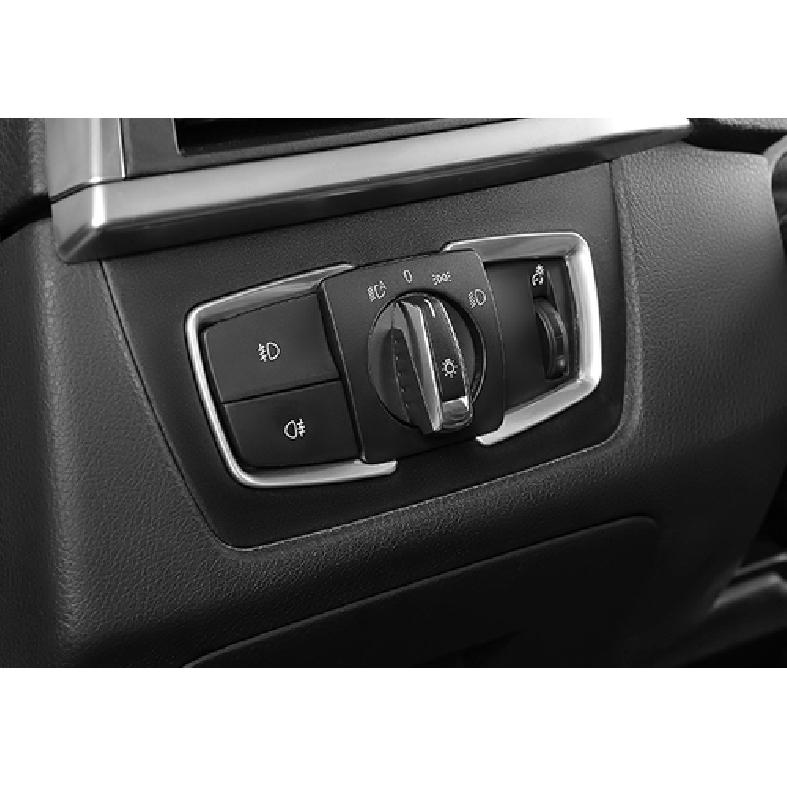 Function Control Button Frame Trim For BMW 3 4 Series GT 2013- ABS Silver