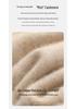 Women's 35% Cashmere Slim-Fit High-Neck Sweater - Elegant, Versatile, Solid Color Knitted Base Layer