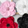 3D Flower Corsage Applique Rhinestone Decor Sweater Dress Blouse Decor DIY Stitching Patch Clothing