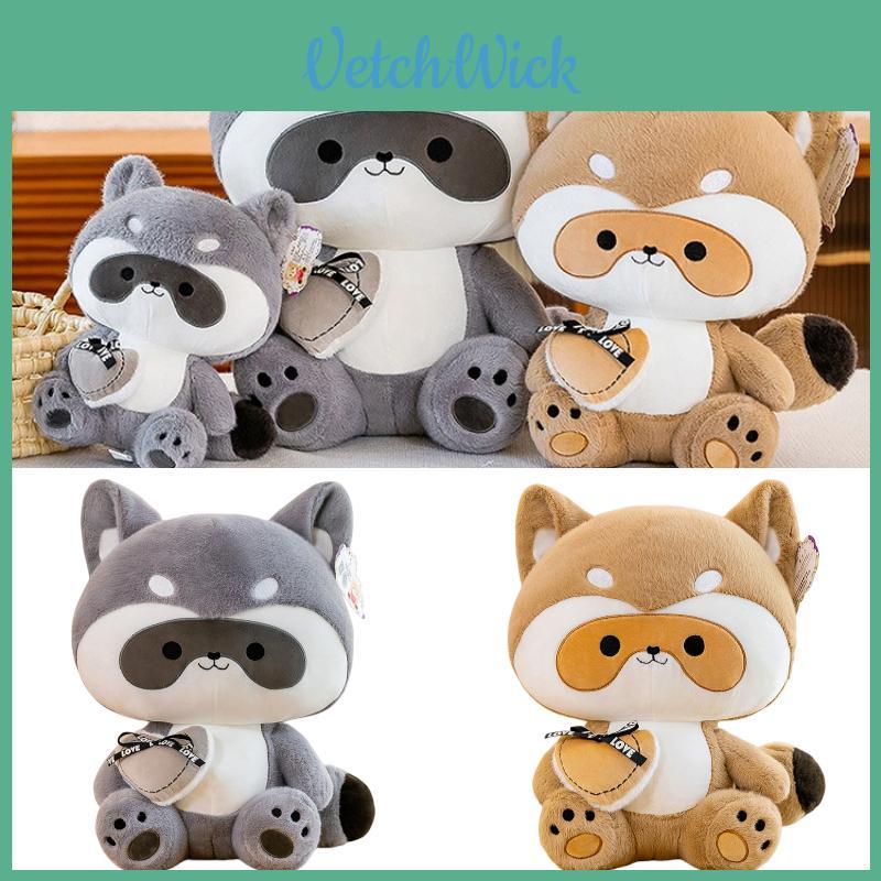 Soft And Cuddly Raccoon Plush Toy For Girls High-quality Material