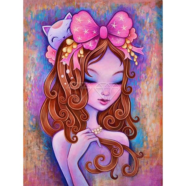 5D DIY Алмазная картина Набор Крутые красавицы Искусство Алмазная вышивка Стразы Украшения для дома