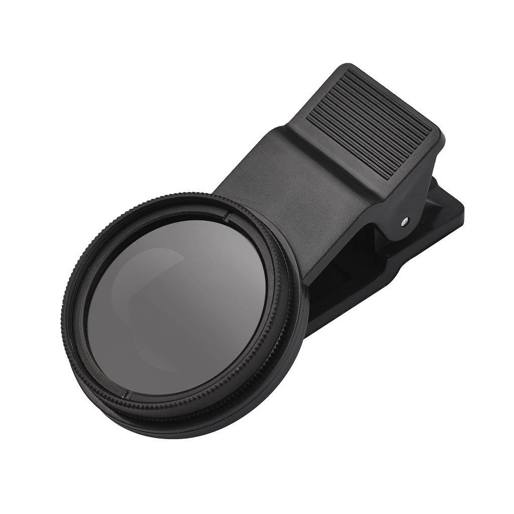 37MM Professional Smartphone CPL Filter Set Clip on Circular Polarizer Lens with Universal Phone Clip Lens Protector
