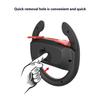 PGTECH GP-362 2Pcs For Nintendo Switch 2 Controller Racing Game Steering Wheel Left and Right Joy-Con Wheel Bracket