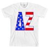 Delta Zeta USA Буквы Bella + Canvas Футболка DZ Футболка Топ НОВЫЙ С БИРКАМИ