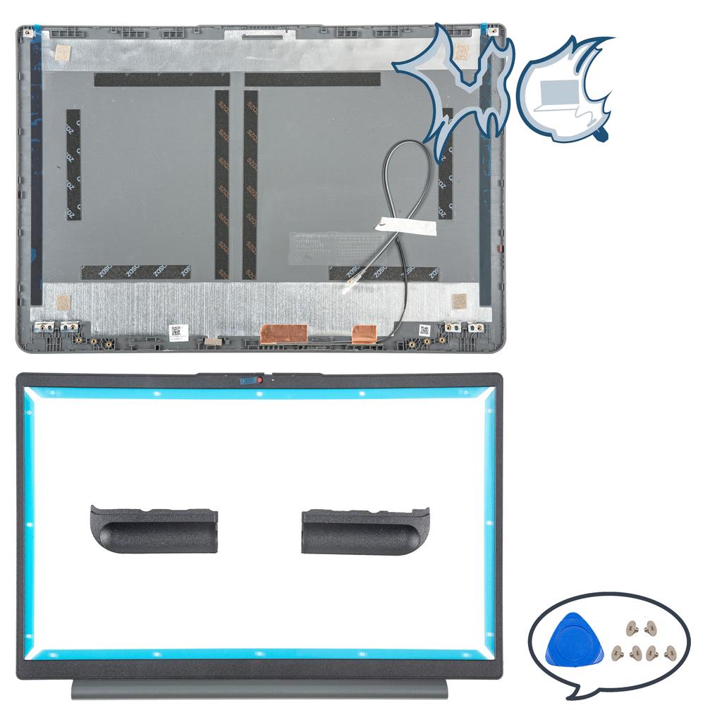 New For IdeaPad 3 15ITL6 15ADA6 15ALC6 2021 Plastic LCD Back Cover/Front Bezel/keyboard/Palmrest/Hinges/Bottom Case HS560 15.6in