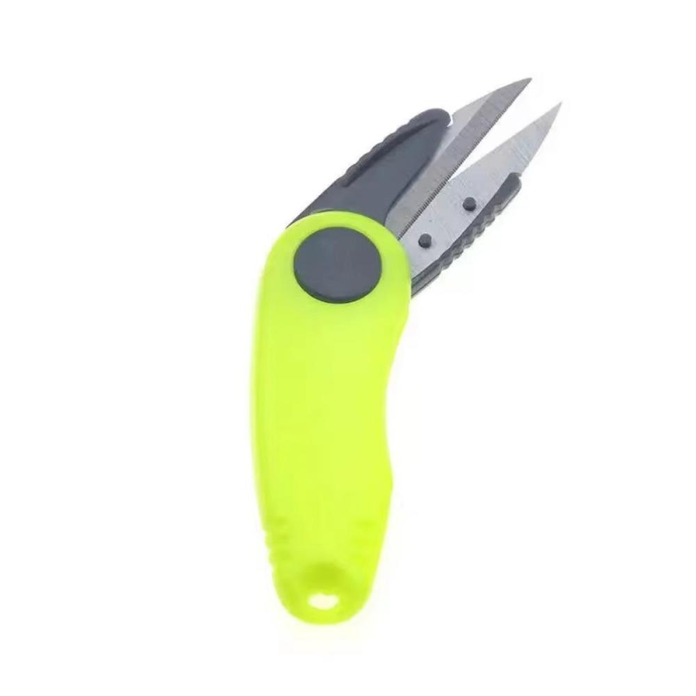 Foldable Design Fishing Line Cutter Stainless Steel Shrimp-Type Clipper Folding Scissors Pesca Use