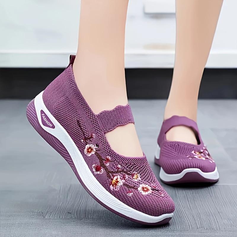 Women's Summer Breathable Mesh Flat Shoes Women's Shoes Casual Sports Shoes