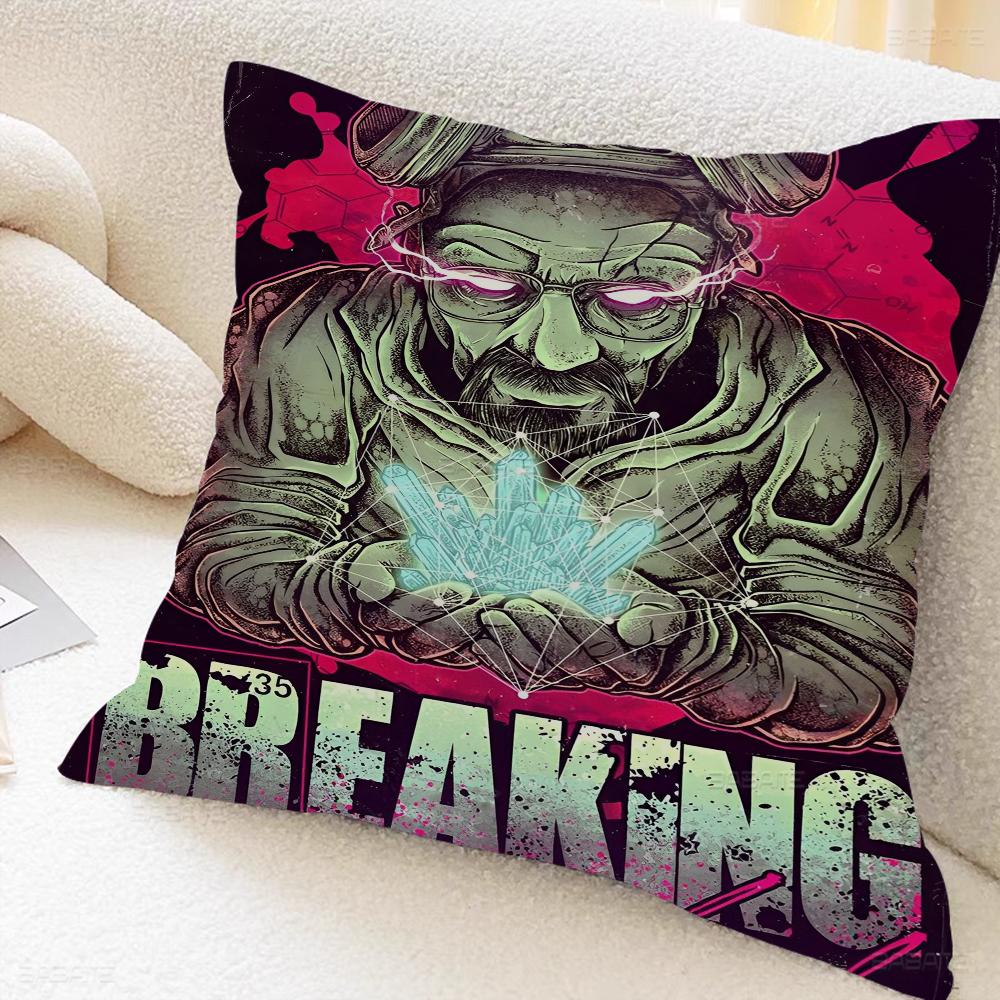 Наволочка для подушки с изображением персонажей мультфильма B-Break Ing B-bad Подарок Подушка Декор Спальни Дома Дивана Стула Сиденья Наволочка