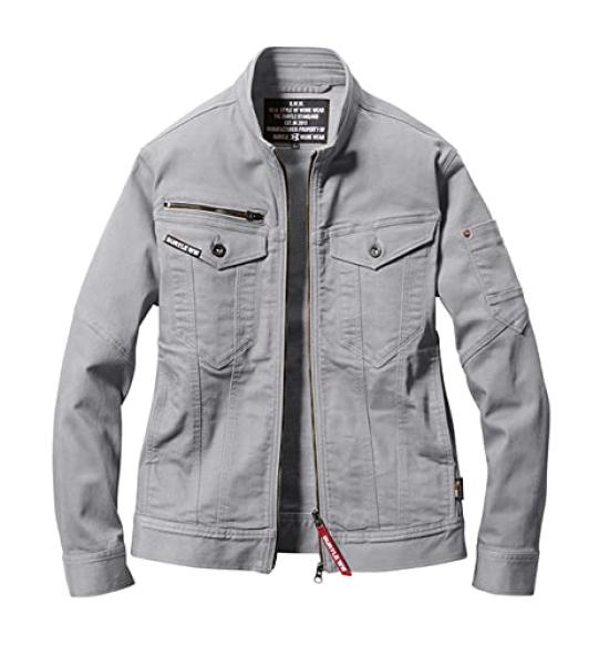 Рабочая одежда BURTLE Куртка 5001 Брюки-карго 5002 Комплект Джинса Cordura & (унисекс) Осень зима (Пепельно-серый, 3 л)