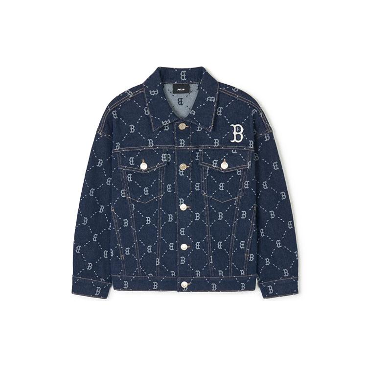 Новые куртки и пальто MLB Уличный стиль Темно-синий Детские 7ADKMD141-43NYS