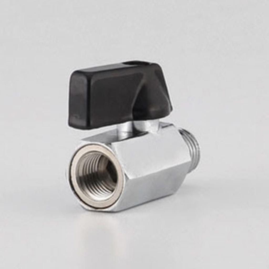 1/4 "Bsp шаровой клапан с резьбой для наружной и внутренней резьбы шланга воздушного компрессора, латунная ручка