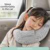 Two-In-One Design Car Seat Belt Pillow Adjustable Travel Head Rest Safety Strap Pad  Car Travel