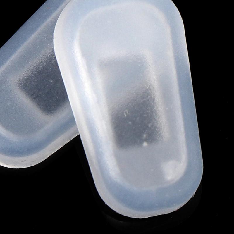 2 Pairs Embedding Anti-Slip Silicone Nose Pads for Eyeglasses Glasses Spectacles
