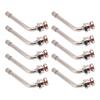 10pcs Rustproof TR545D Truck Valve Stem for Alcoa 22.5in 24.5in Aluminum Wheels Trucks