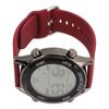 Цифровые часы-хронограф WR50M водонепроницаемые светящиеся часы для спорта на открытом воздухе для мужчин с большим экраном цвета вина