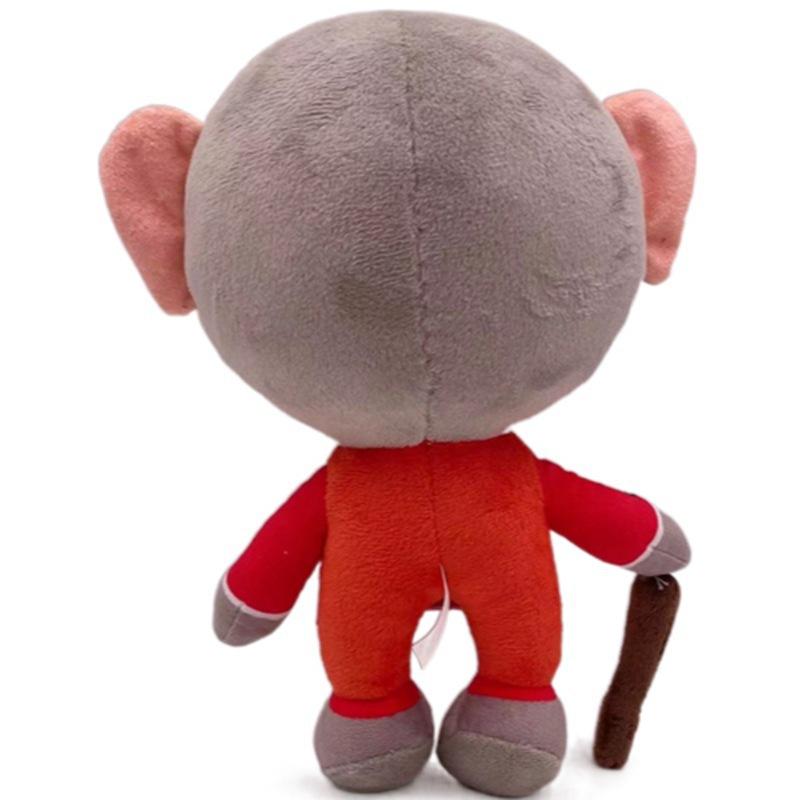 Cute The Umbrella Academy Plush Doll Cartoon Pink Dog Monkey Colorful Bear Soft Stuffed Toy Gift for TV Series Fans Kids Collectible Decor Home Decor