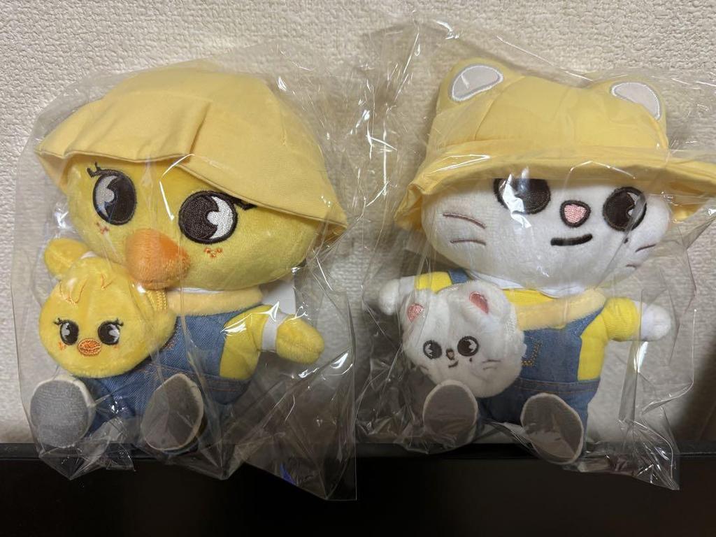 Stray Kids BbokAri Jiniret Plush Doll Set SKZOO POPUP STORE 2025