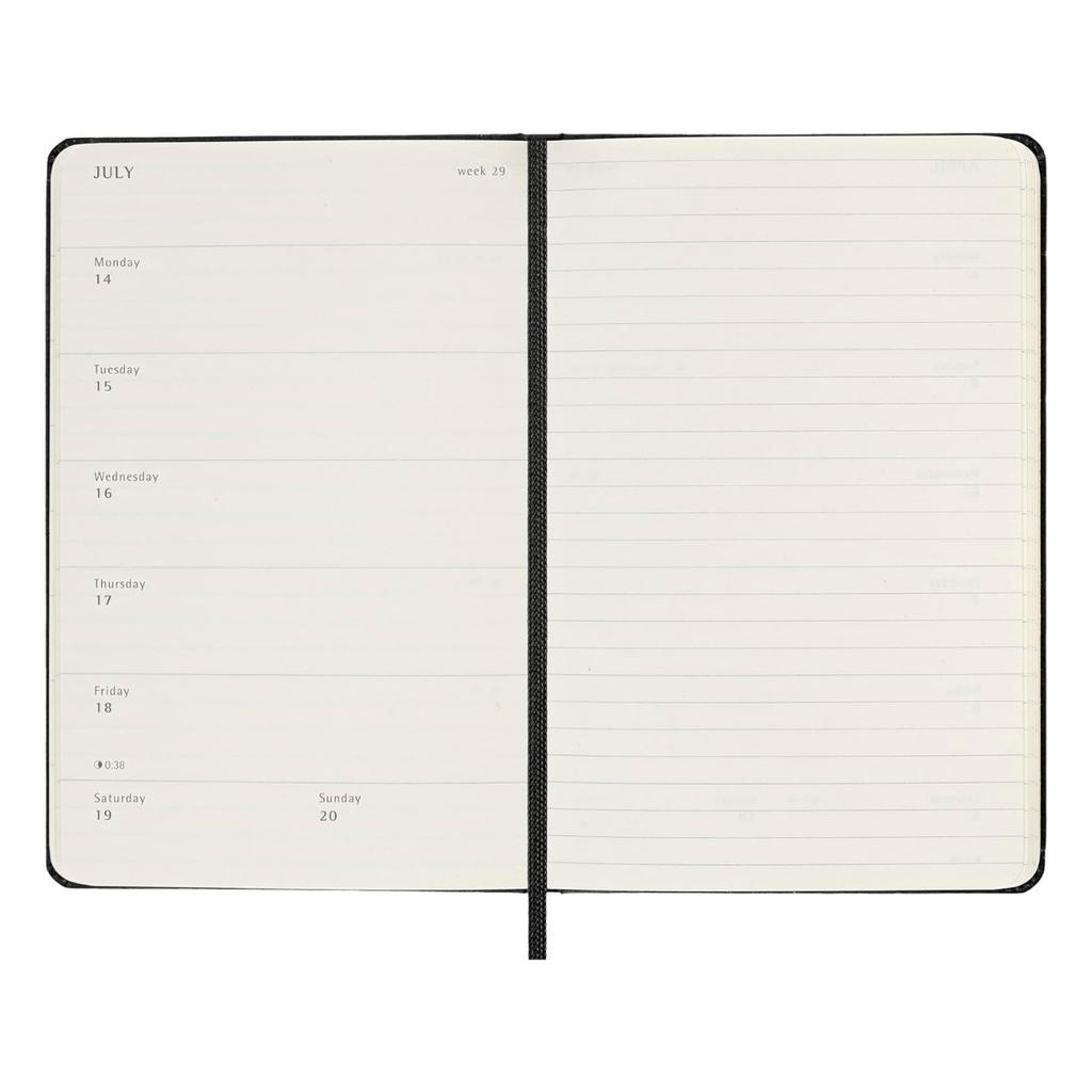 Moleskine Планировщик на 2025 год в твердом переплете