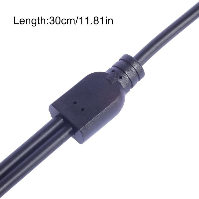 Кабель-разветвитель питания на 2 выхода, 18AWG, штекер 5.5x2.5мм 5.5x2.1мм, кабель-разветвитель для камер видеонаблюдения, светодиодной подсветки