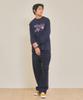 MARK GONZALES Mg Collage Graphic L/S T-Shirt - Navy
