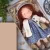 Handmade Waldorf Doll 12" Soft Knitted Dolls Cute Girls Plush Stuffed Toy