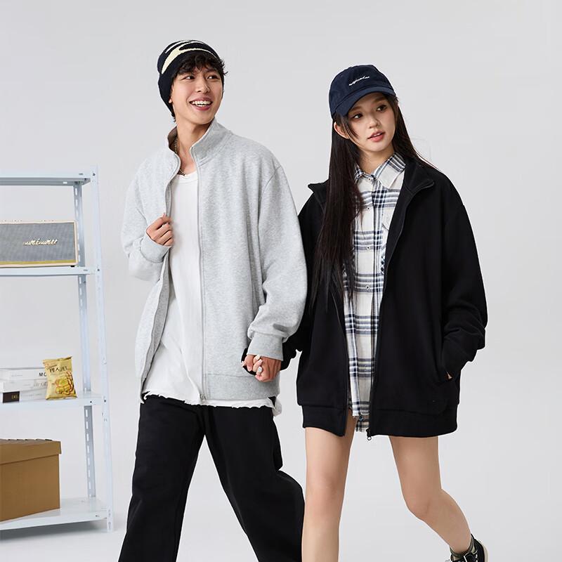 Мужская весенняя куртка Jeanswest 2025 с воротником-стойкой, на молнии, из хлопка-смеси