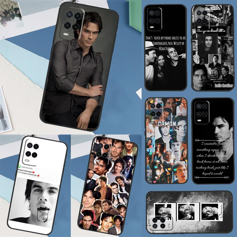 Кейс Damon Salvatore Дневники Вампира Для OPPO A17 A77 A57 A54 A53 S A31 A5 A9 A15 A52 A72 A91 A93 A74 A94 A16 A76 A96 Чехол