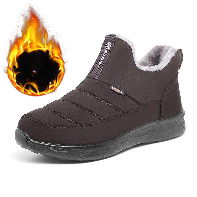 Женские зимние ботинки 2025 Новое поступление Женская обувь Обувь на платформе Женские ботинки на плоской подошве Теплые ботинки Женские повседневные плюшевые зимние ботинки Женские