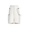 Future Style Woven Mix Shorts Solid Color Minimalist Workwear Loose Fit Sports Casual Shorts Men Shorts Pink White JI9892