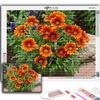 5D DIY Potted Flowers Cross Stitch Rhinestones Diamond Drawing Embroidery Mosaic Home Decor