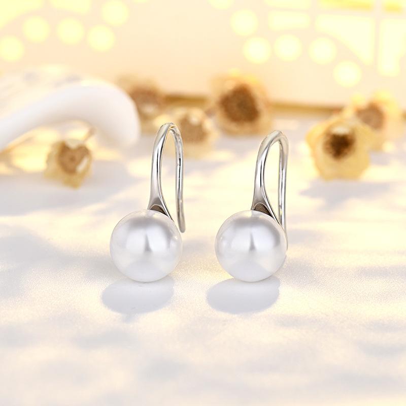 925 Sterling Silver Stud Earrings High Quality for Women Fashion Jewelry Long Earrings Gifts Wedding Engagement Party Cute