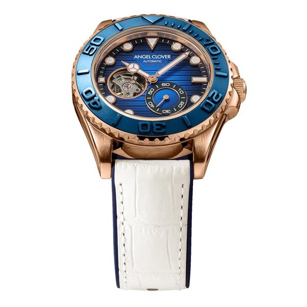 Angel Clover Sea Cruise Automatic SCA44PBU-WH Wrist Watch
