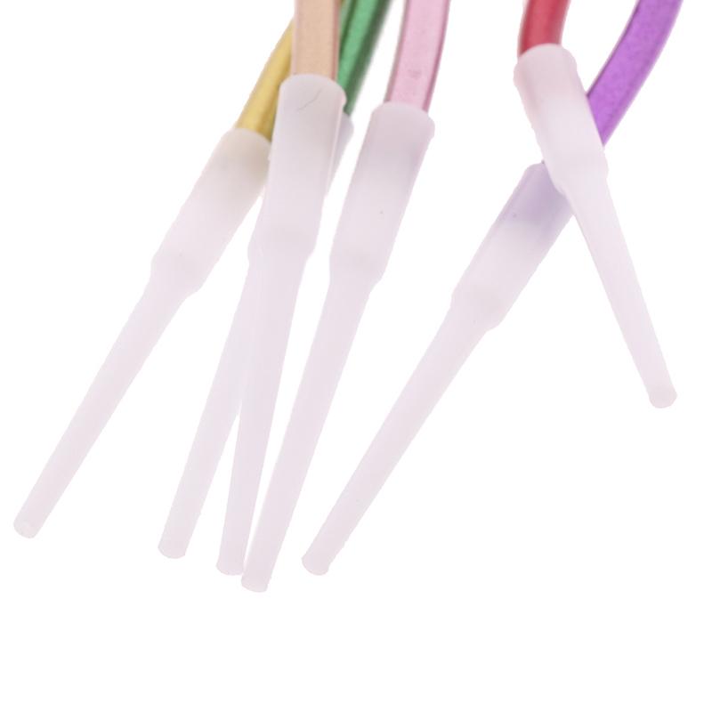 6Pcs/Lot Threaded Candle Curved Spiral Cake Candle Flames Kids Birthday